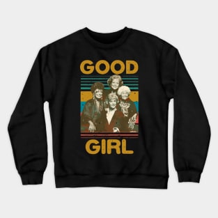 vintage good girl Crewneck Sweatshirt